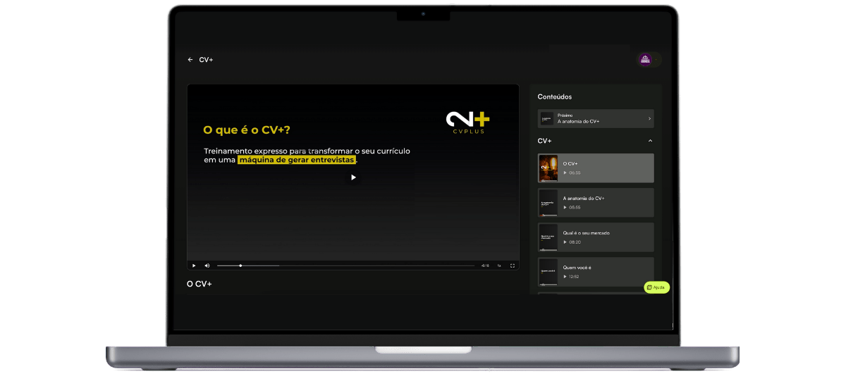 CV+ | O CURRÍCULO QUE FUNCIONA